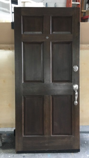 6-Panel with Peephole