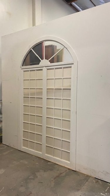 Faux Colonial Entry