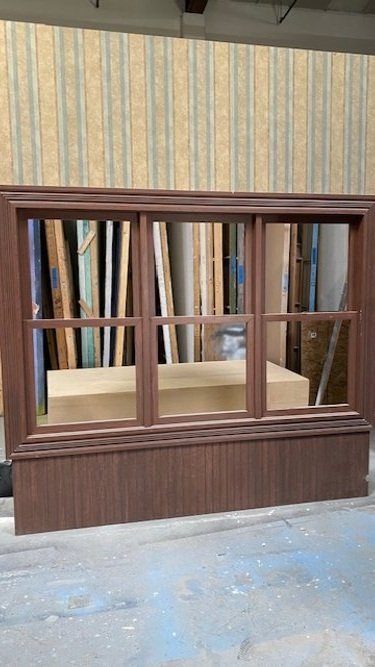 Triple Sash Window