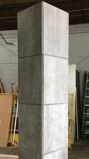 Angled Concrete Flat