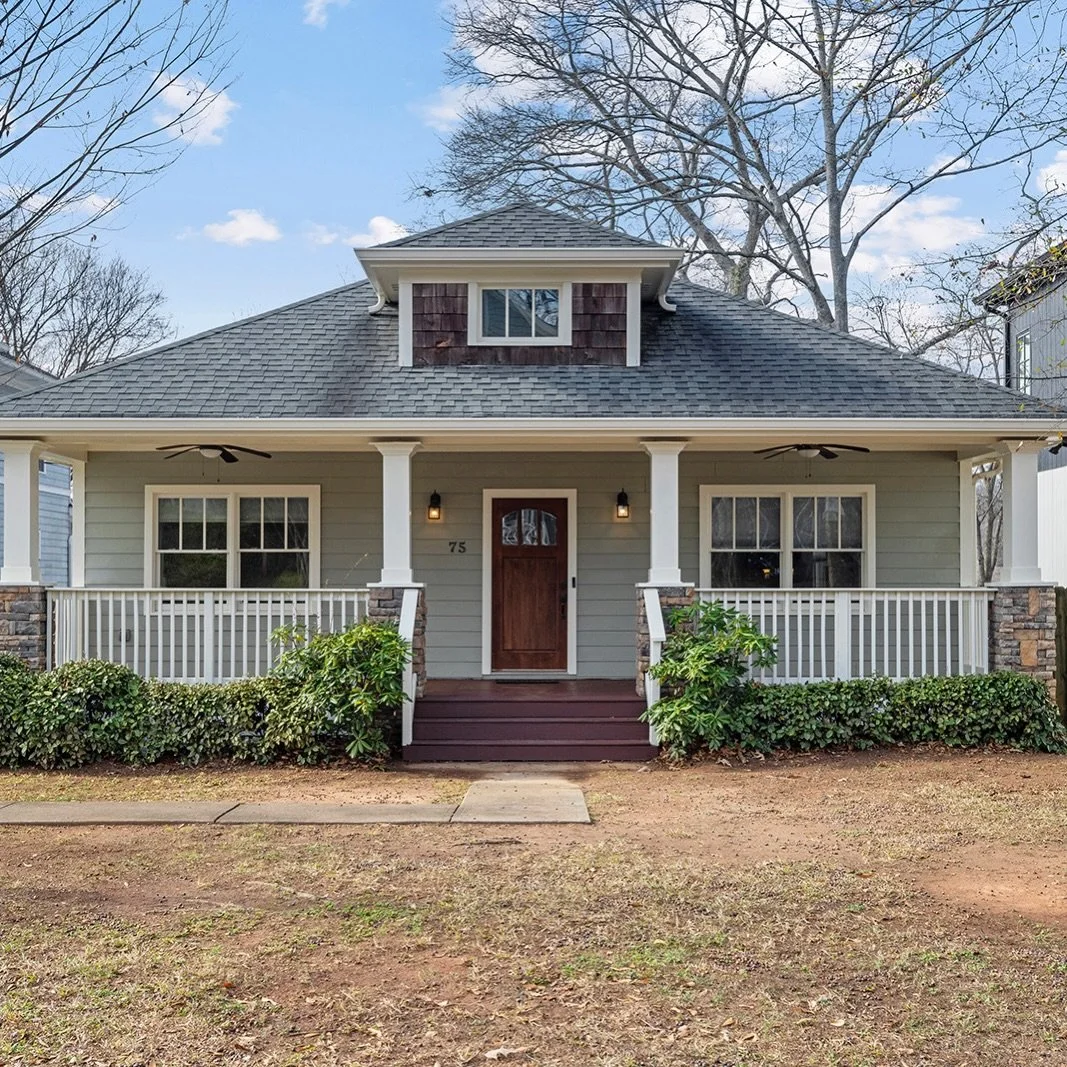 Closed deal on 75 Vinson Dr, a beautiful historic bungalow that went for $25k over list. Our seller got multiple offers, and we selected the one with the best terms. Spring real estate is in full swing.

📍 Exclusively listed by @curtkelliher &amp; @
