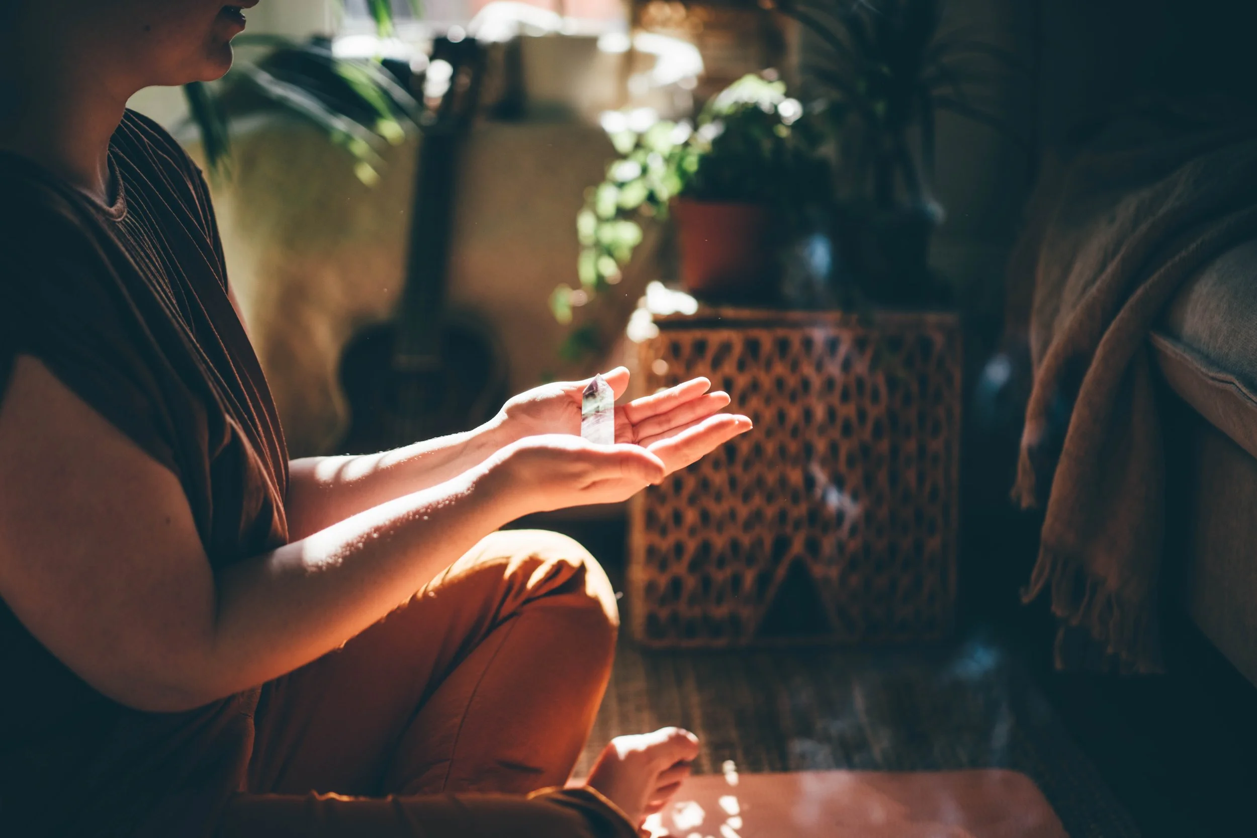 grounding before self care