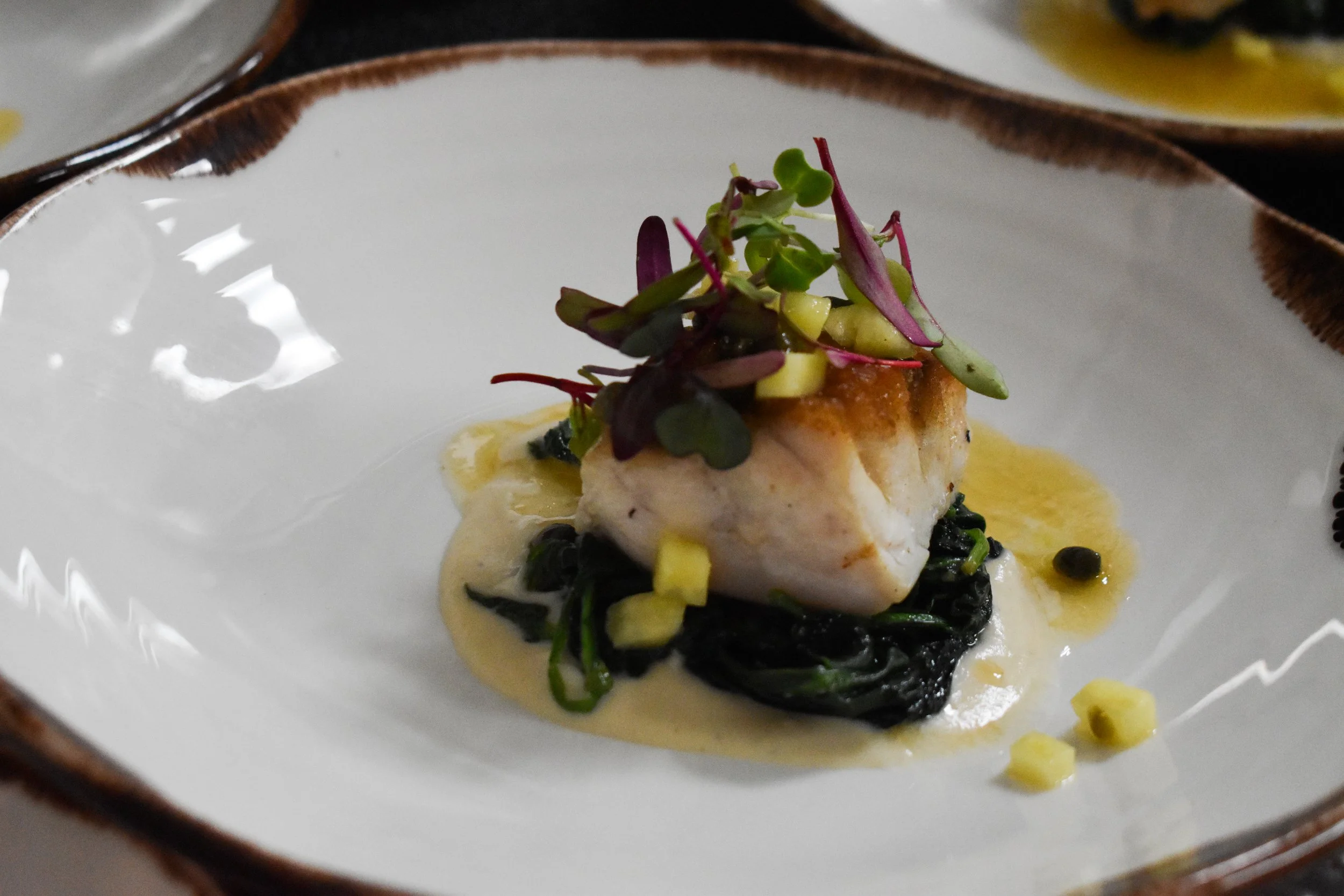 Tasting Menu Fish Dish