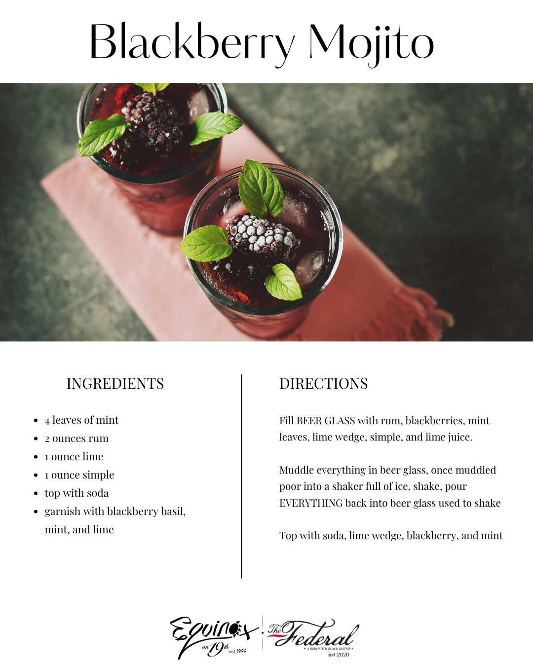 Blackberry Mojito