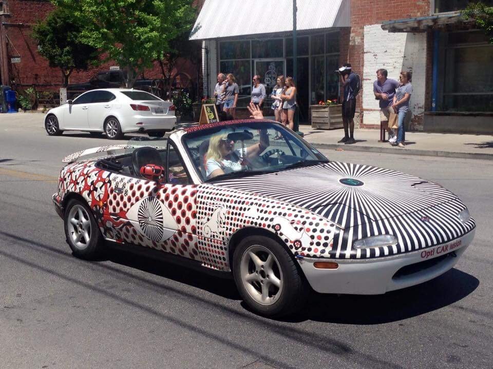 Art Car Parade - OptiCAR Illusion.jpg