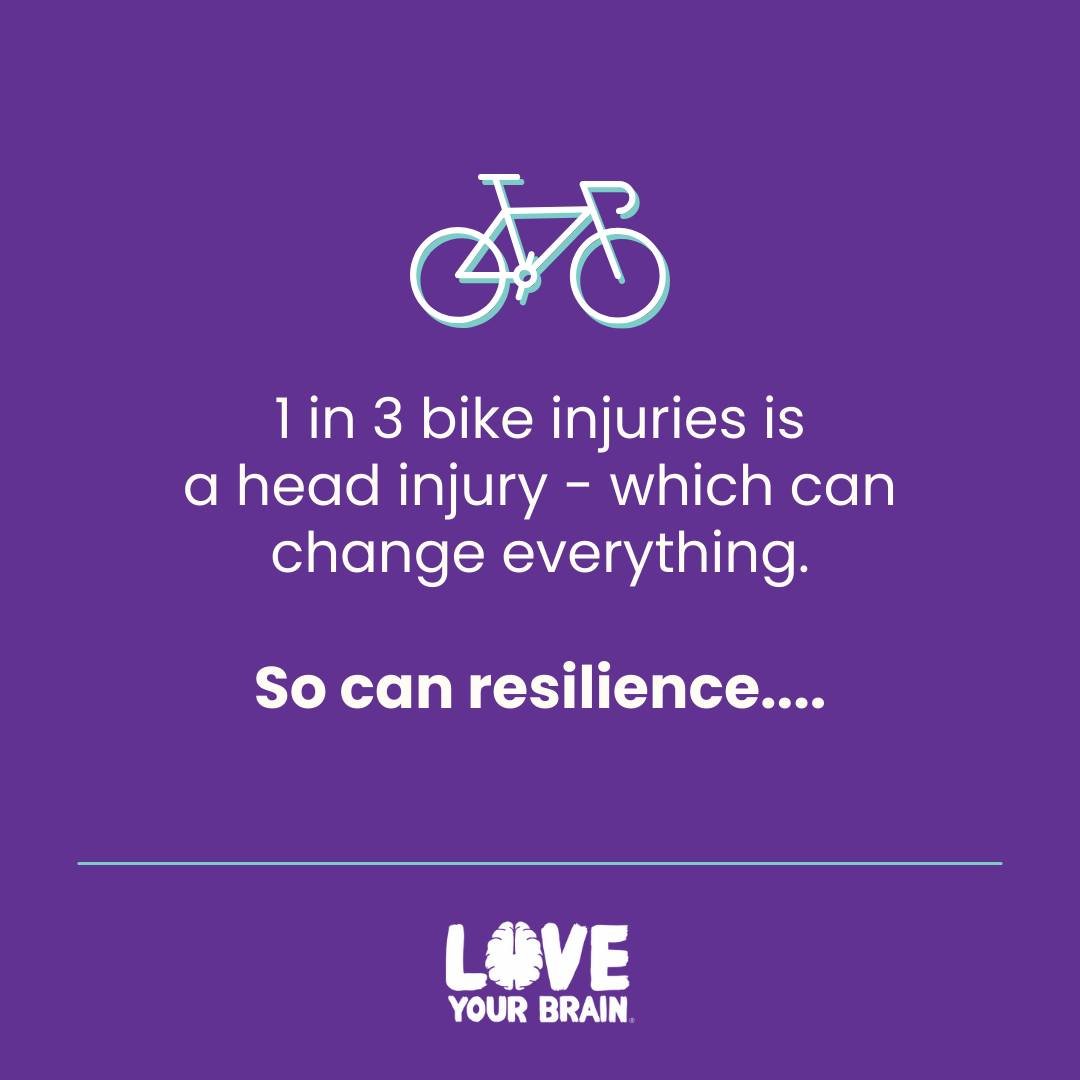 Cyclists are all too familiar with traumatic brain injury (TBI) and concussion. And while brain injury can impact our physical, mental, emotional, and social well-being - resilience helps us find an empowering way forward.

You can Ride for Resilienc