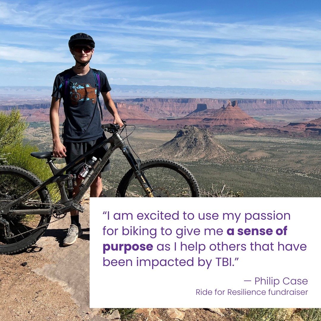 In 2023, Philip case sustained a traumatic brain injury (TBI). Now, with the support of his family, community, medial team, and LoveYourBrain, he's setting out to achieve a goal he made before his accident &mdash; riding 4,300 miles across the countr