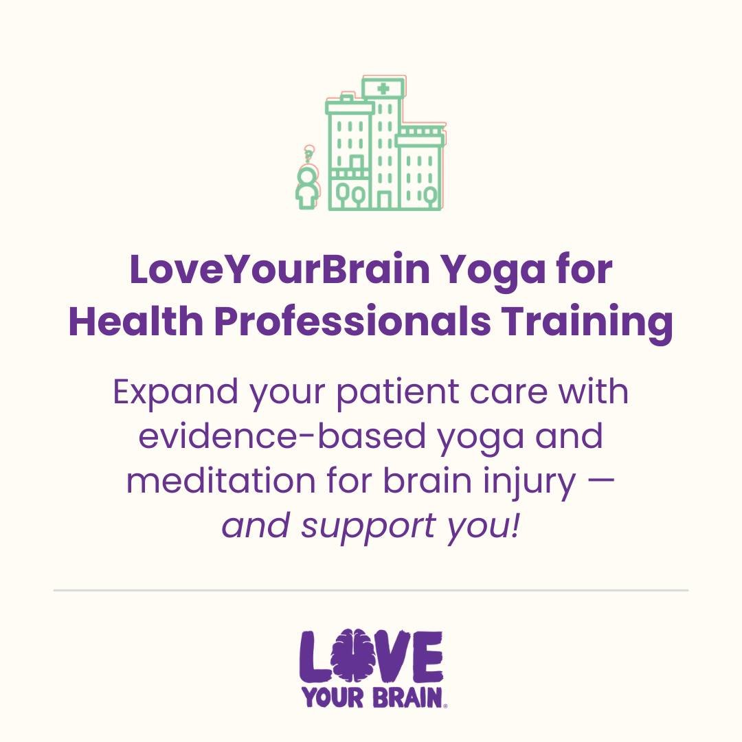 Looking for evidence-based integrative health skills to support those affected by brain injury? Our LoveYourBrain Yoga for Health Professionals Training is now enrolling! Swipe to learn more ➡➡➡

WHAT 🤓 20 hour, research-backed, online Training spec