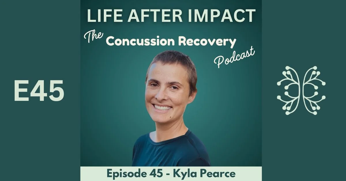 banner of kyla pearce episode 45 of life after impact