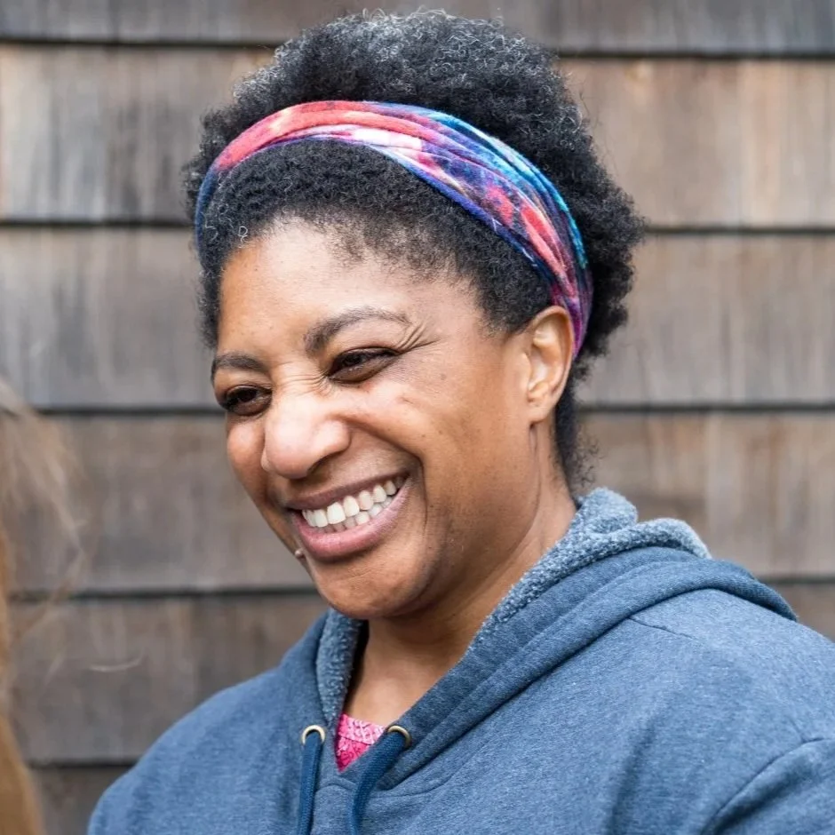 Portrait of BIPOC woman laughing