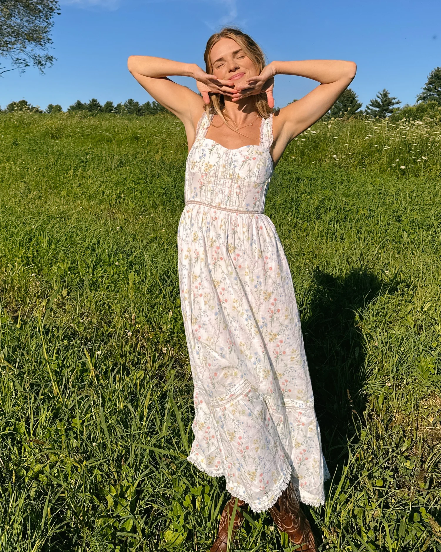 Jenny Dress - Wildflower Print — Praerie
