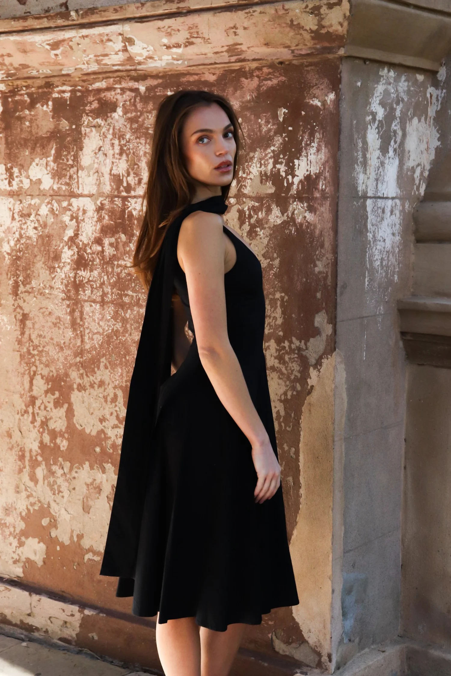 chinese dress ladies ELLERY DRESS BLACK  ARCINA ORI