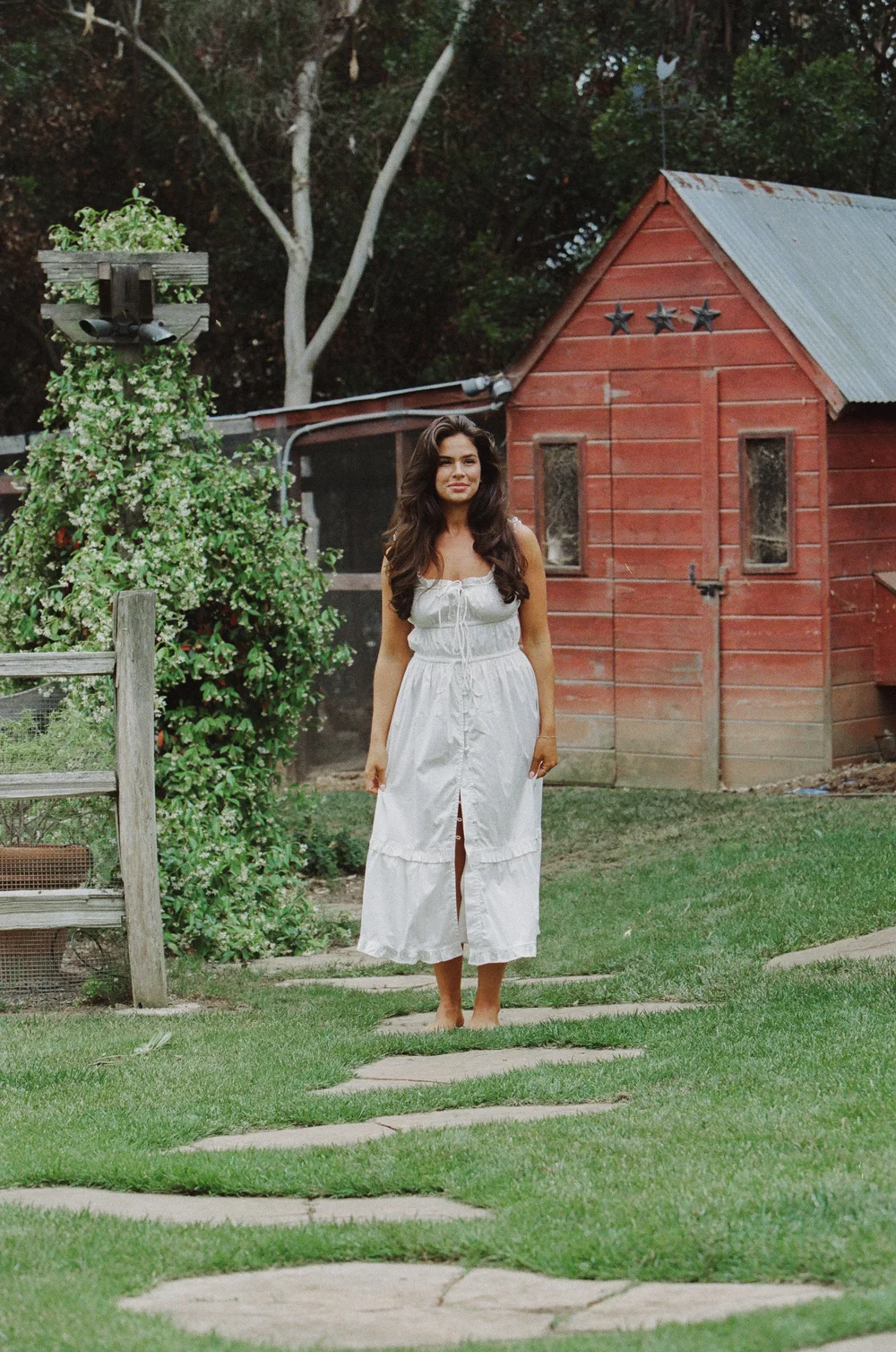 Colette Dress - Crisp White — Praerie