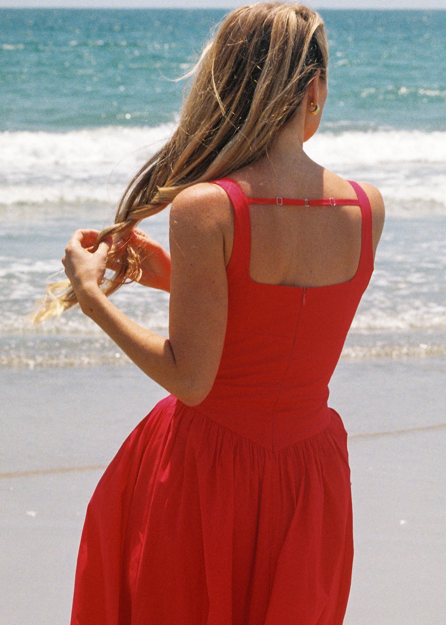 Lily Dress - Firecracker Red — Praerie