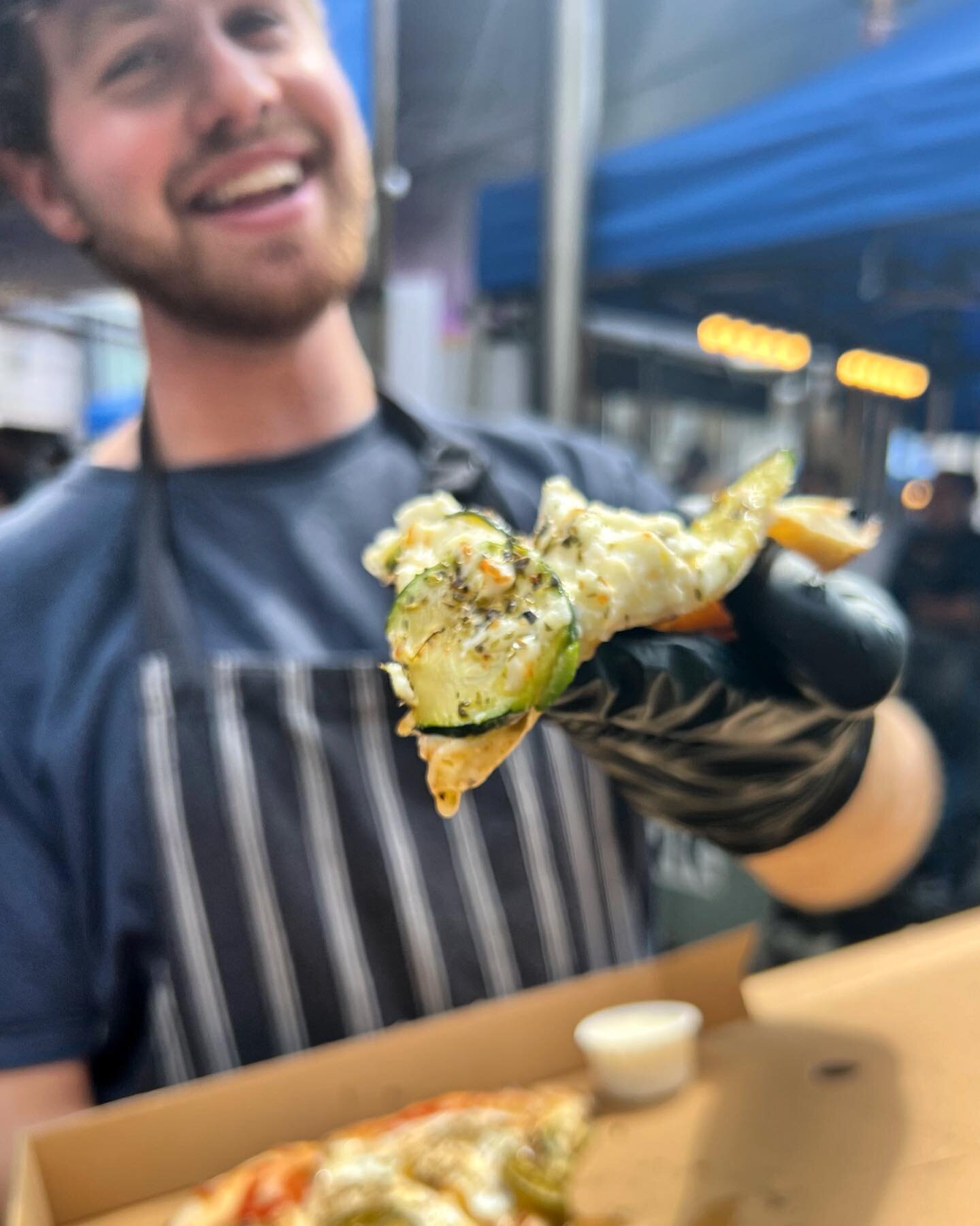 Sam doing his thing today @greenwichmarket - this guy flew in from Germany to come help us at a festival last summer and 1 year on he&rsquo;s an integral part of the Pizza Shack family! Pizza chef extraordinaire and a top dude! We ❤️ you @sam_mcbride