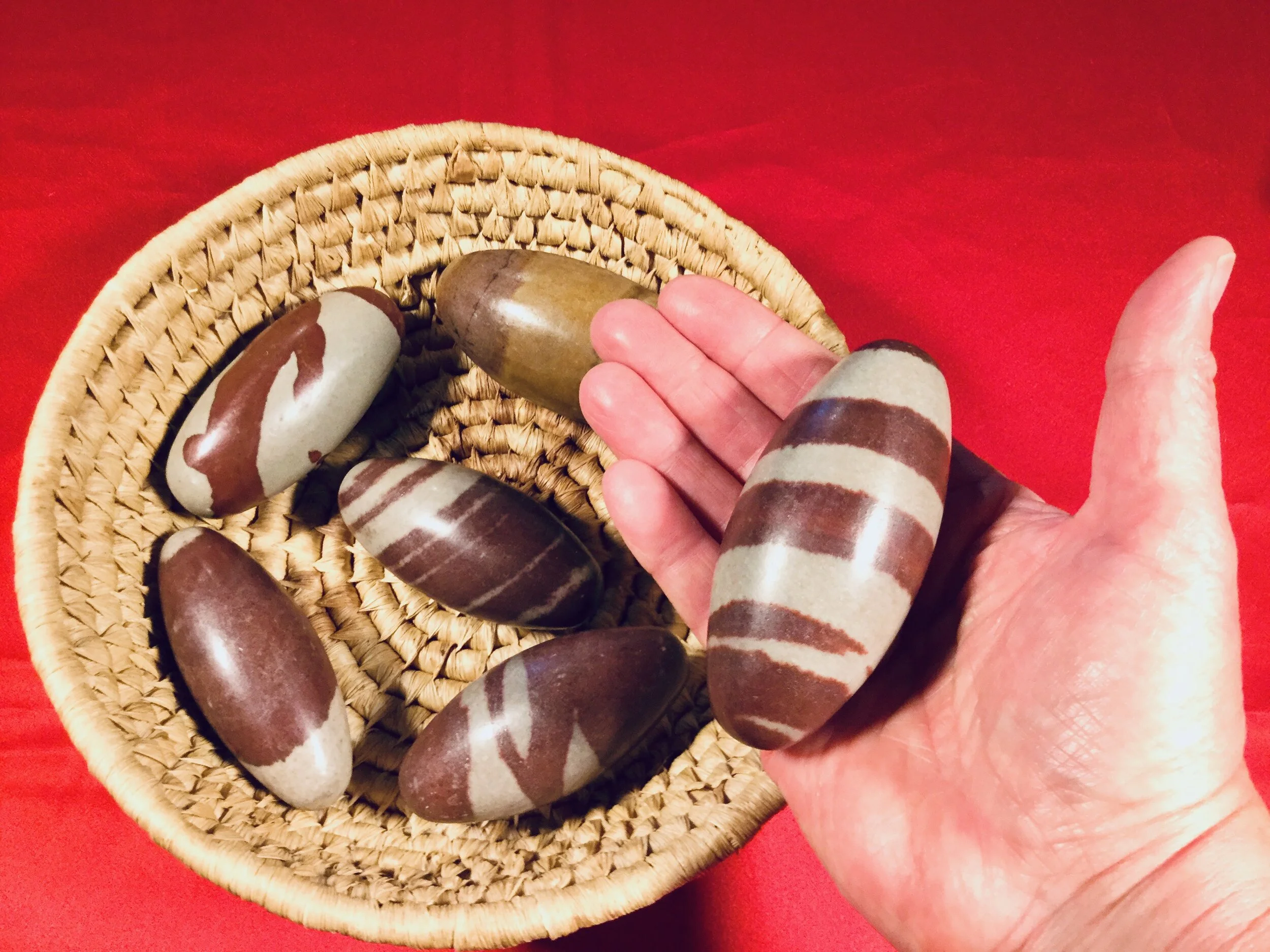 4 inch Shiva Lingam Stones - Passion