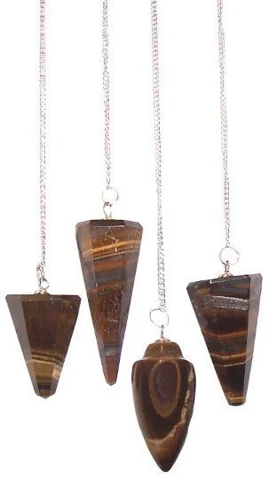Tigers Eye Dowsing Pendulum