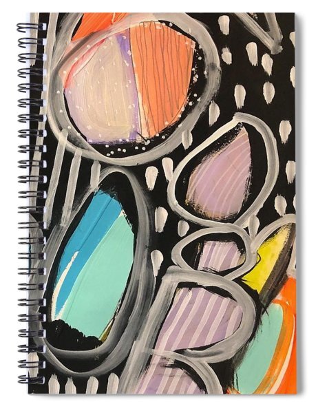 Stir II Print Spiral Notebook