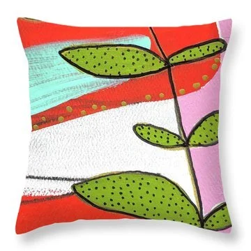 Spring Buds Print Pillow