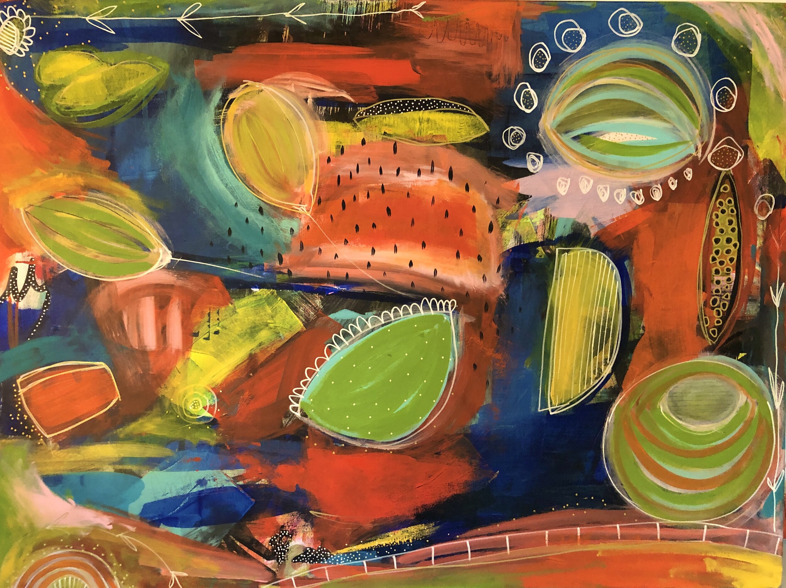 SEEDS OF LOVE Original Painting