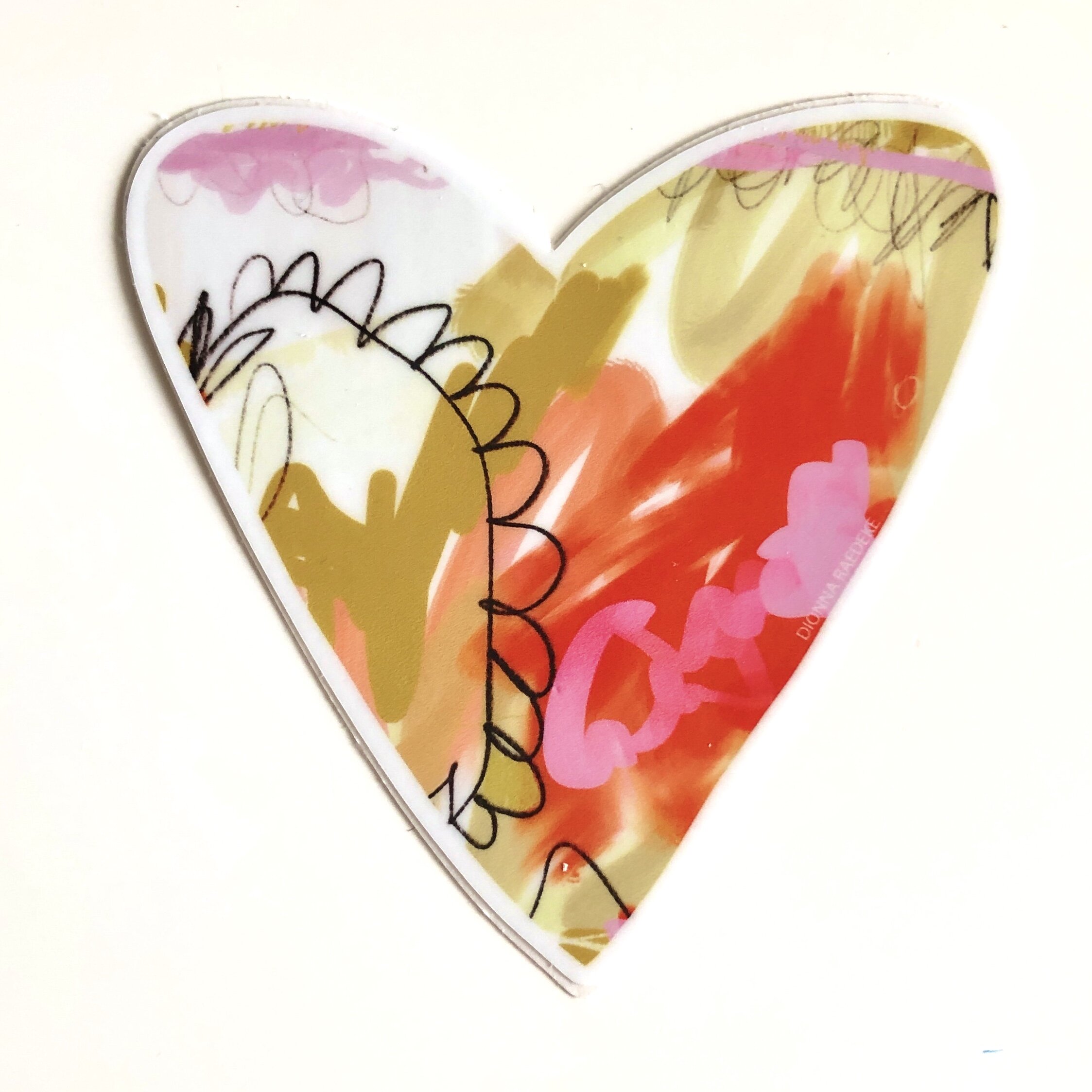 PINK HEART Sticker - Last Chance!
