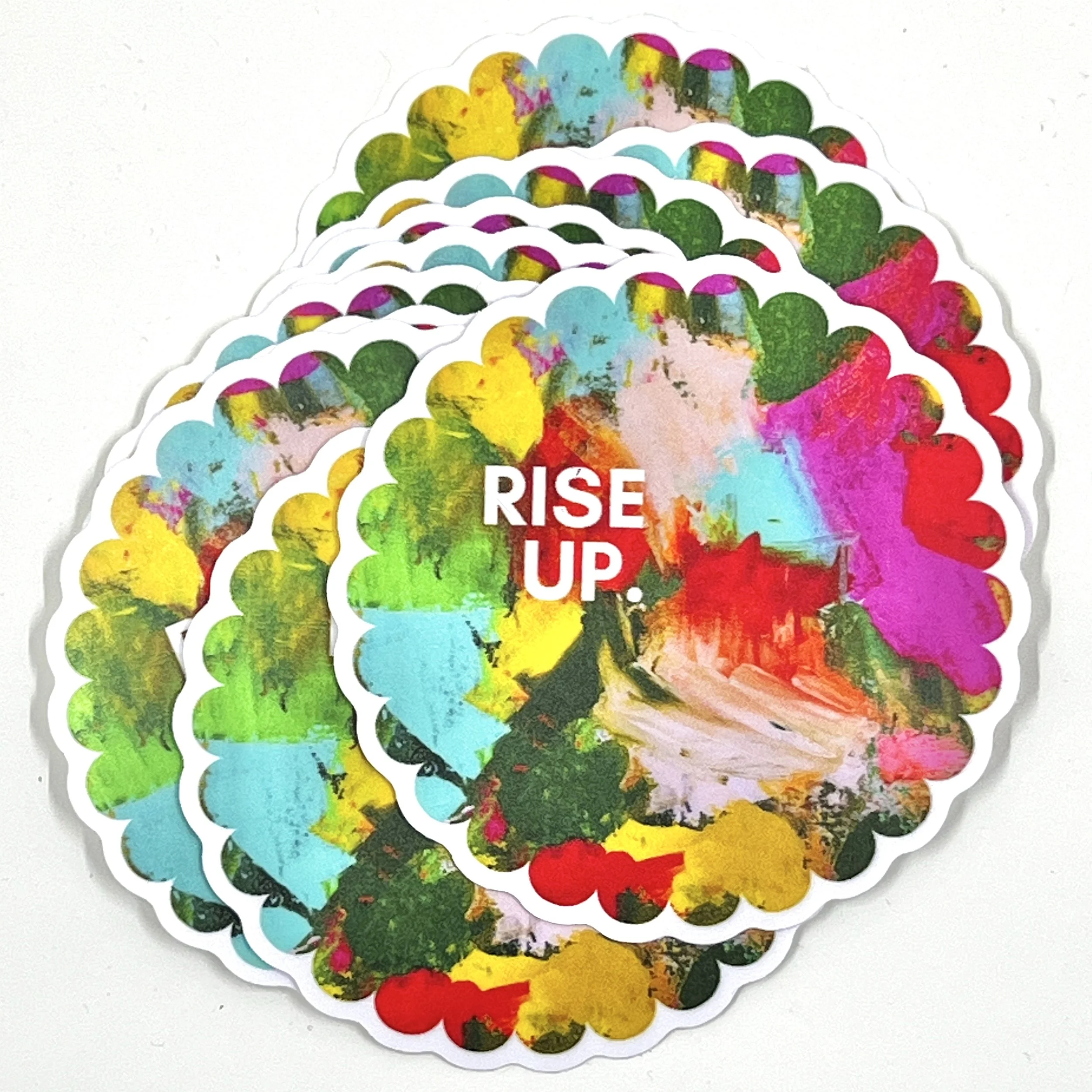 RISE UP Art Sticker