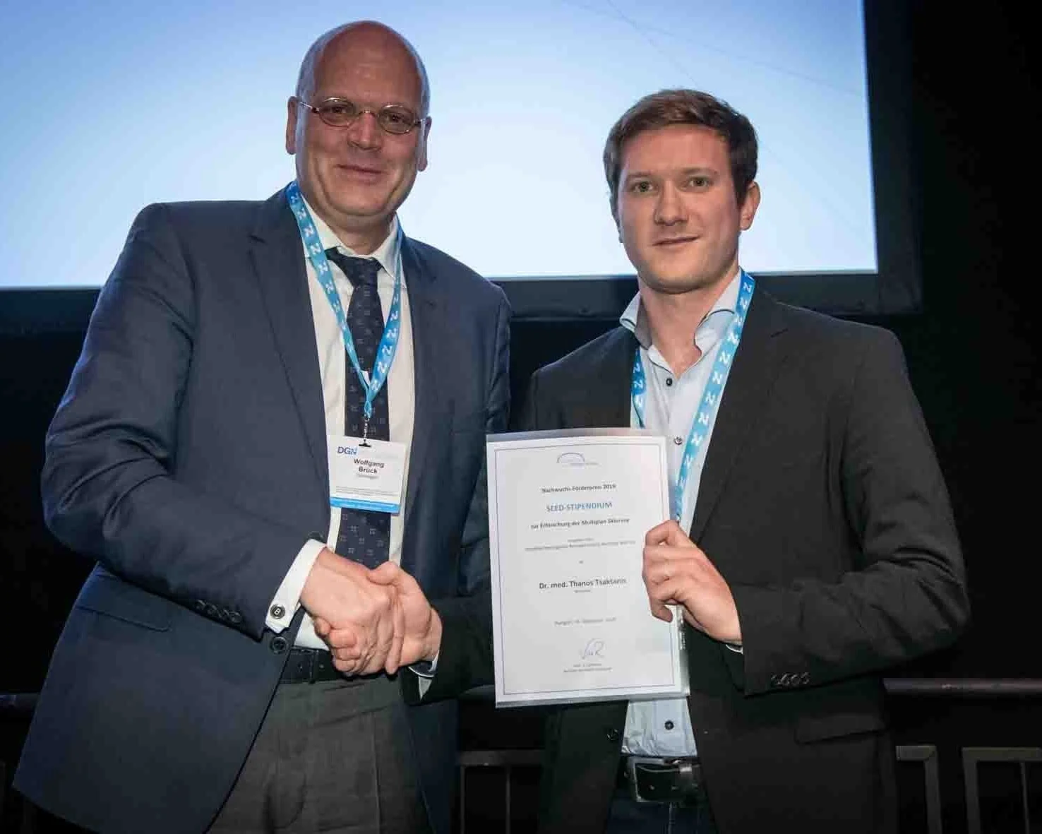 Dr. Thanos Tsaktanis receives SEED-Stipend