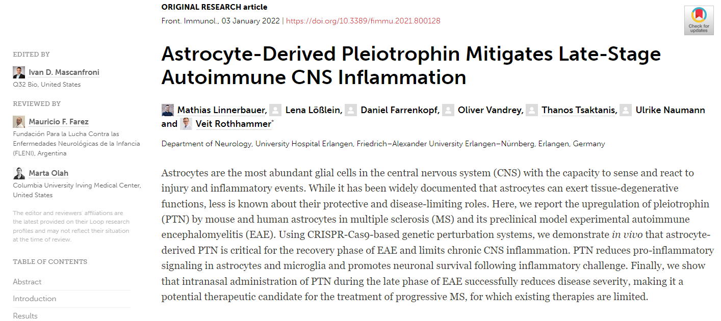 New Article published! 