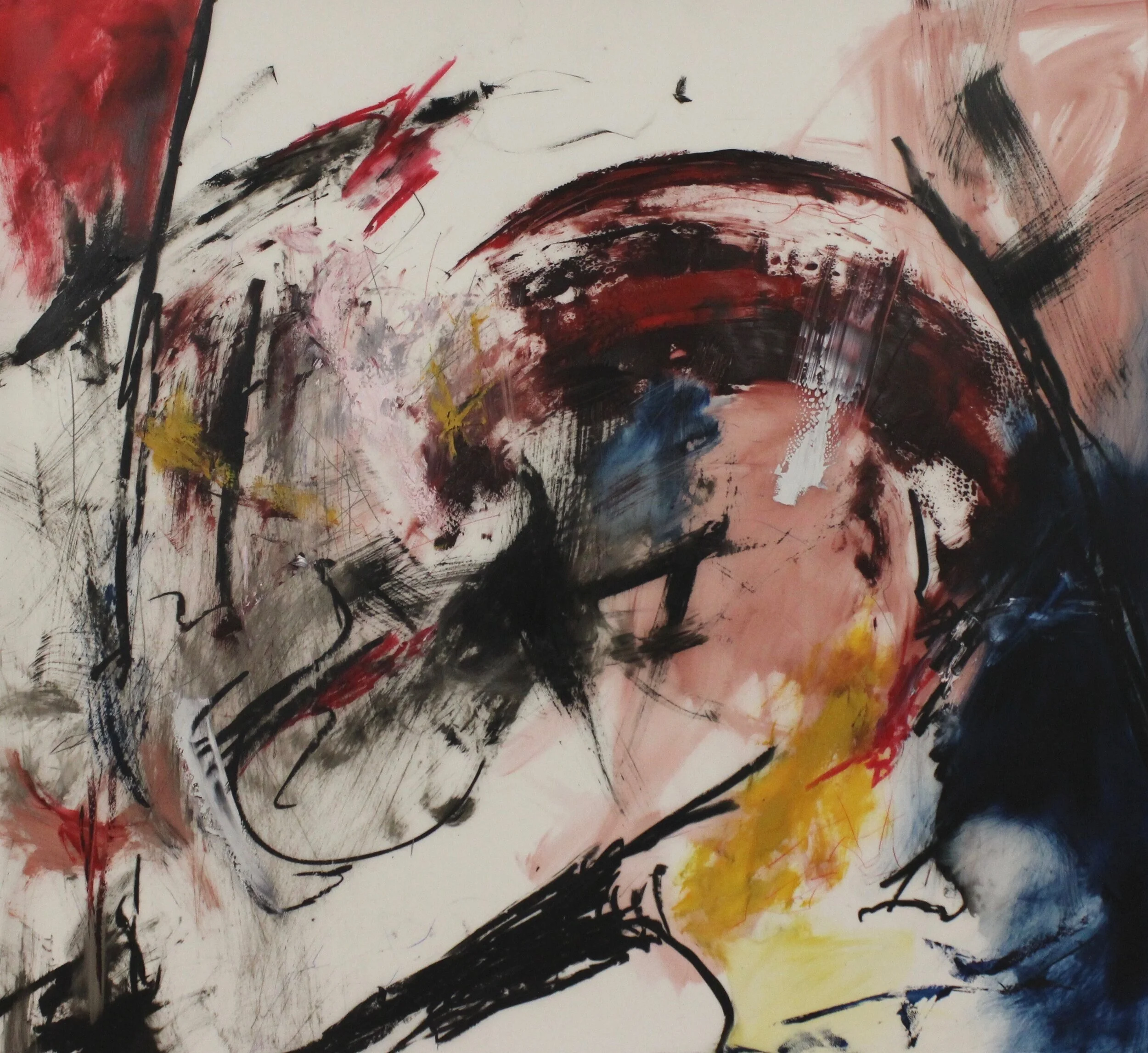 'Internal Allies' Mixed Media on Mylar, 2018