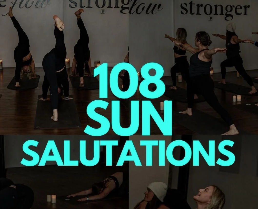 108 Sun Salutations  - Spring Equinox 