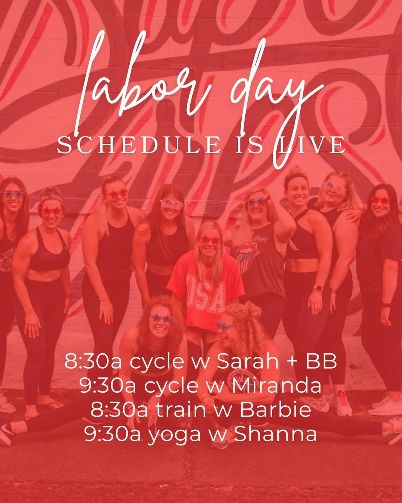 BOOK IN! Classes are LIVE!✌️