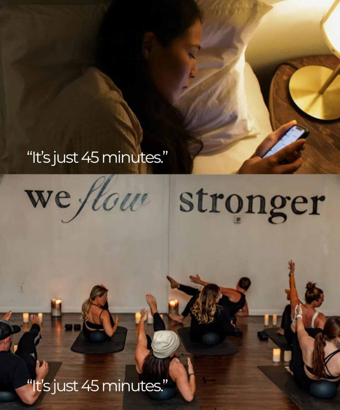 Your choice. 💫 
 
 
2 week unlimited class pass for new members >> $49