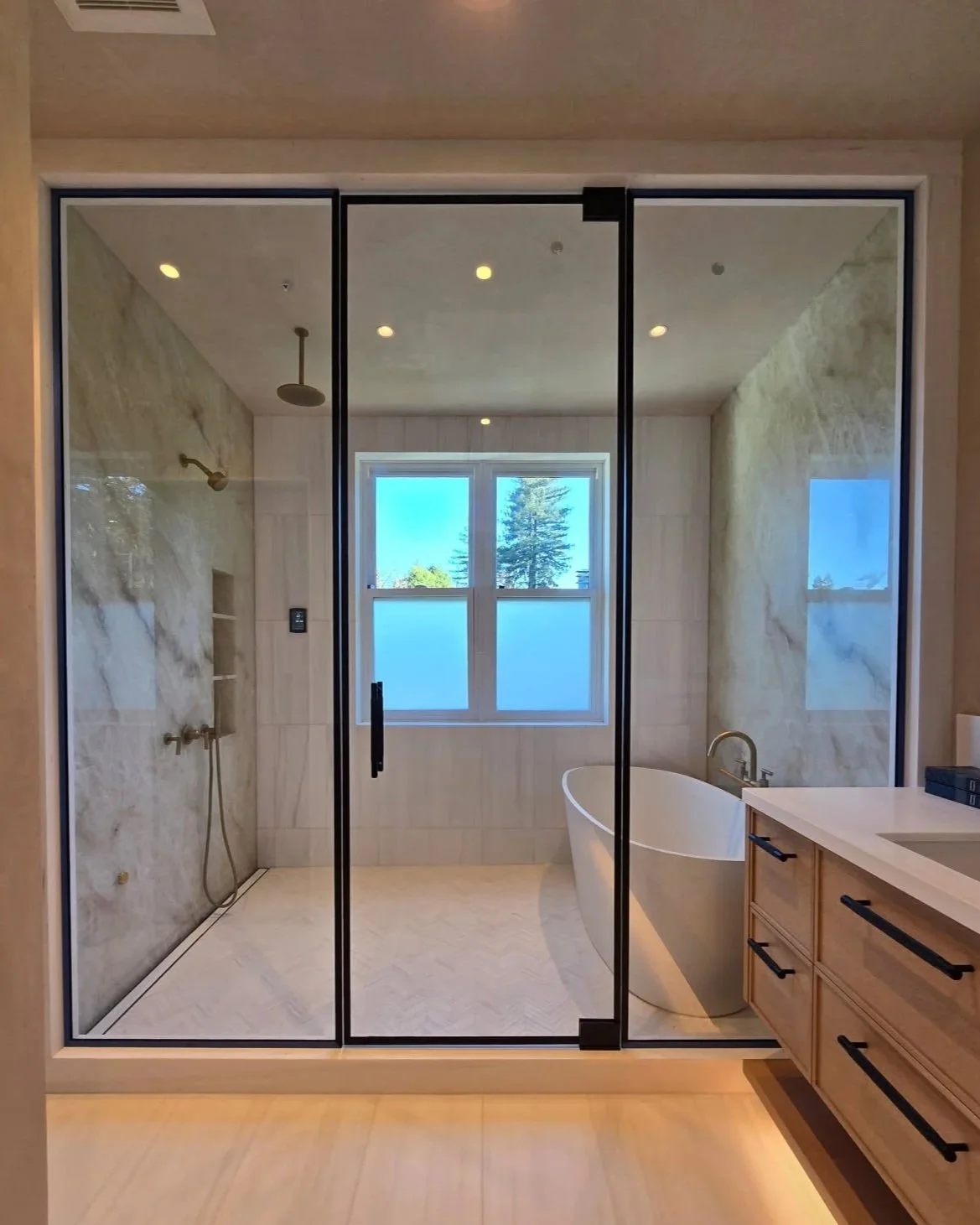Fully Framed Shower Enclosure