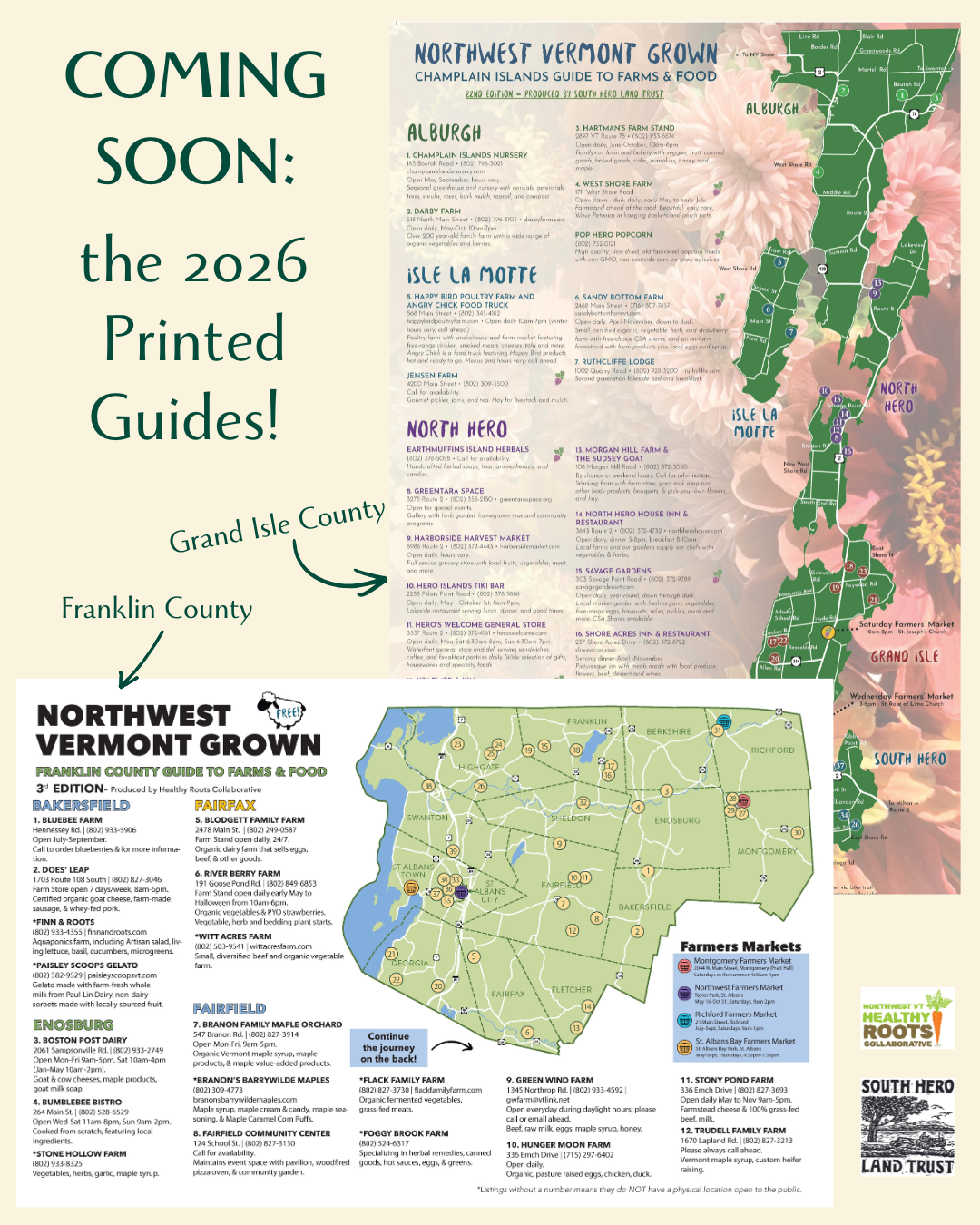 Coming Soon: the 2026 printed Guides!