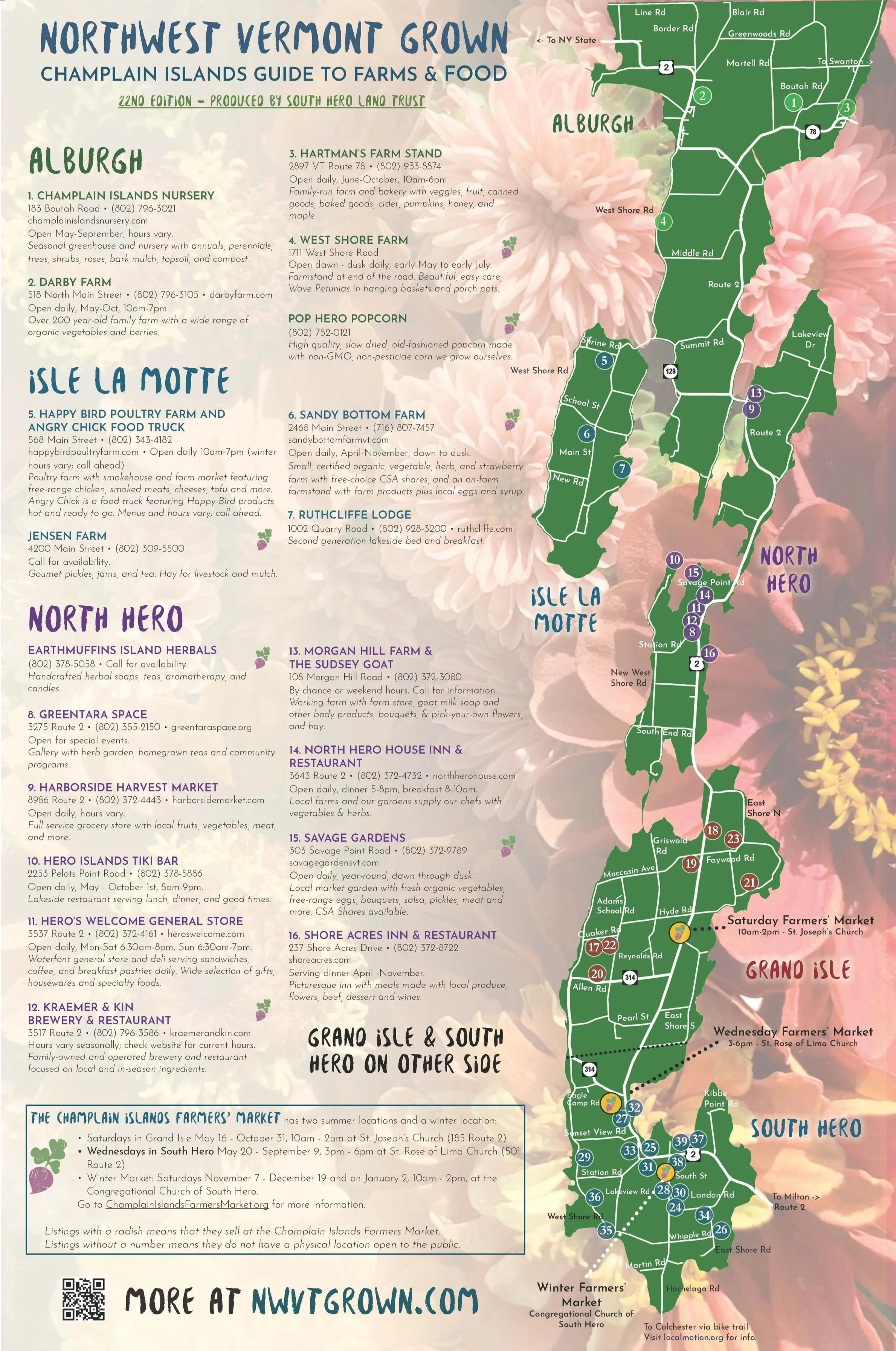 front cover of the Grand Isle County Guide