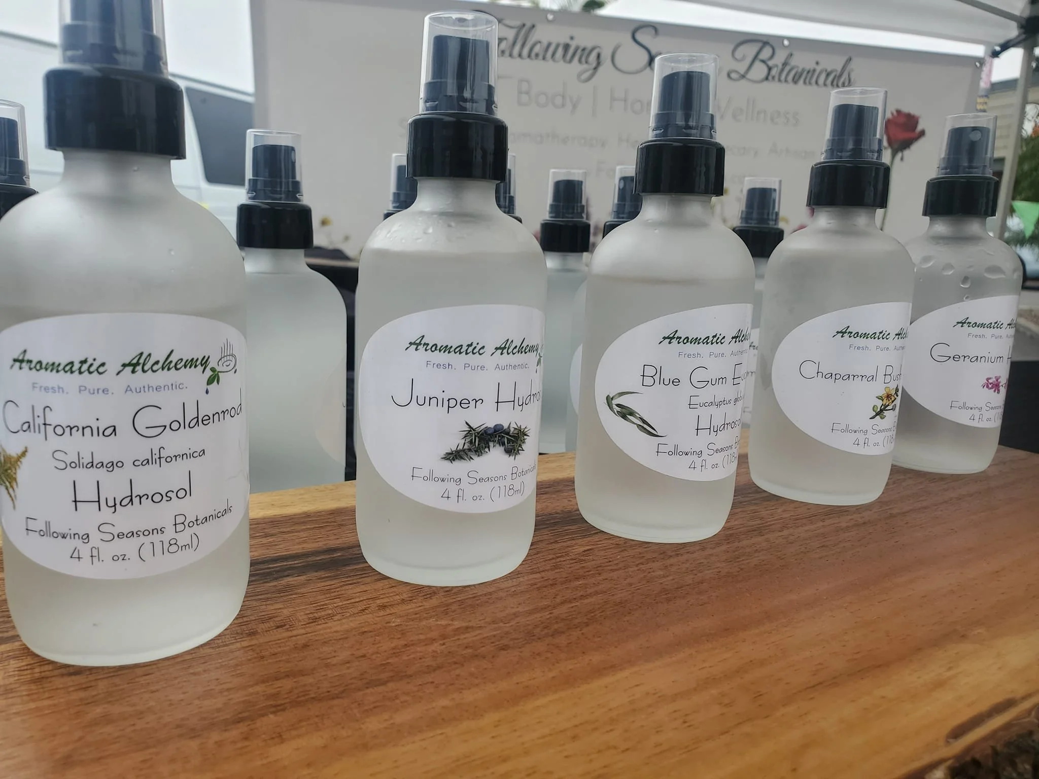 Eucalyptus Aromatic Alchemy Hydrosol 4oz. (118ml)