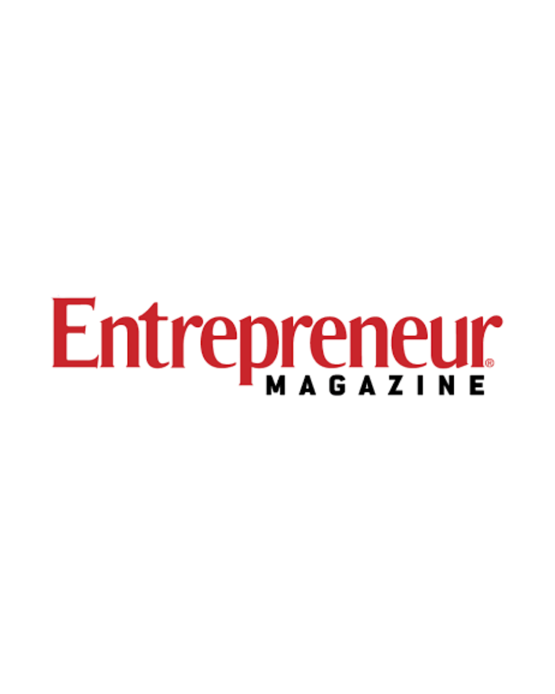 Entrepreneur Magazine logo with red and black text on a white background
