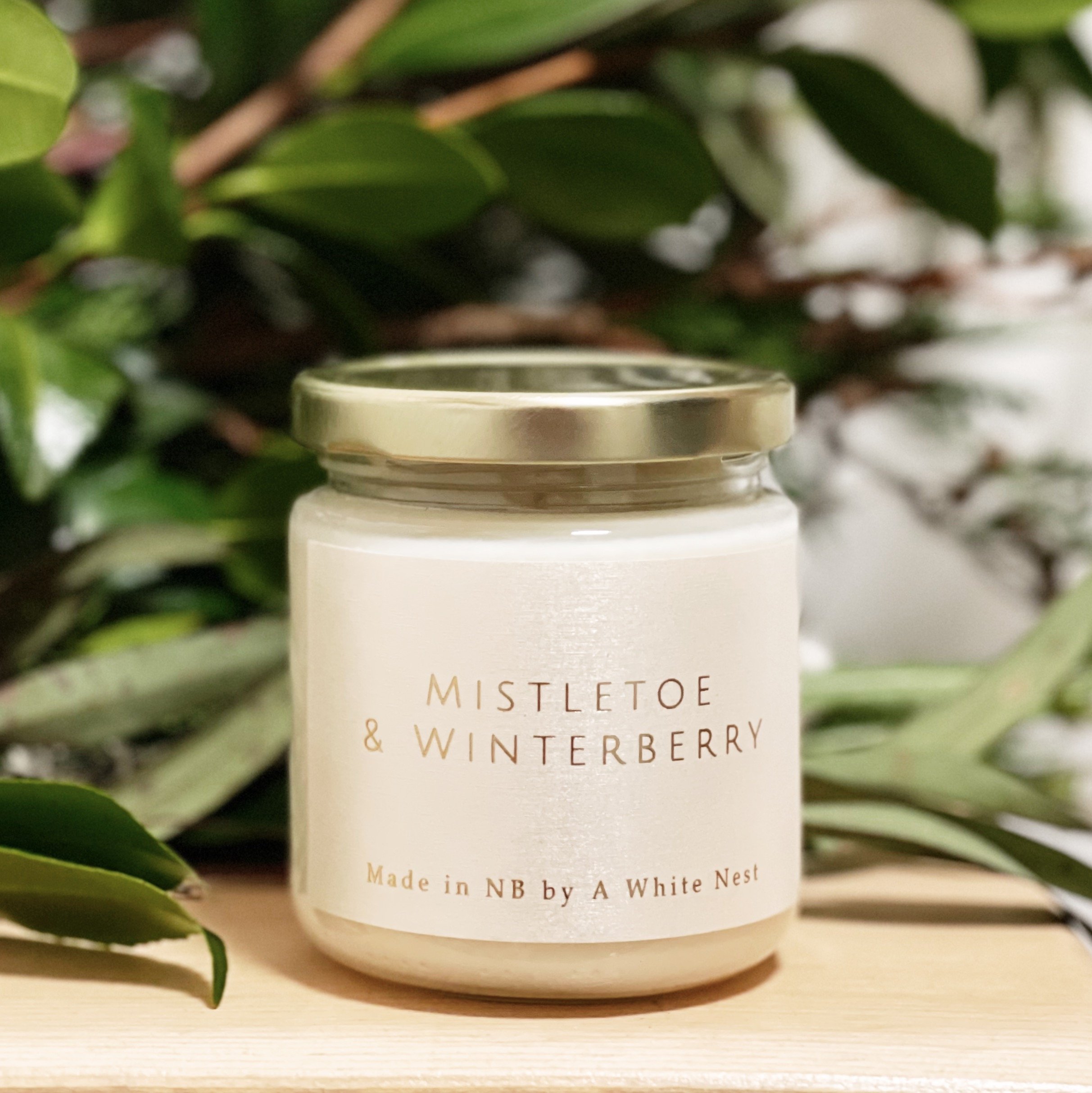 Mistletoe &amp; Winterberry Scented Candle - $20.00