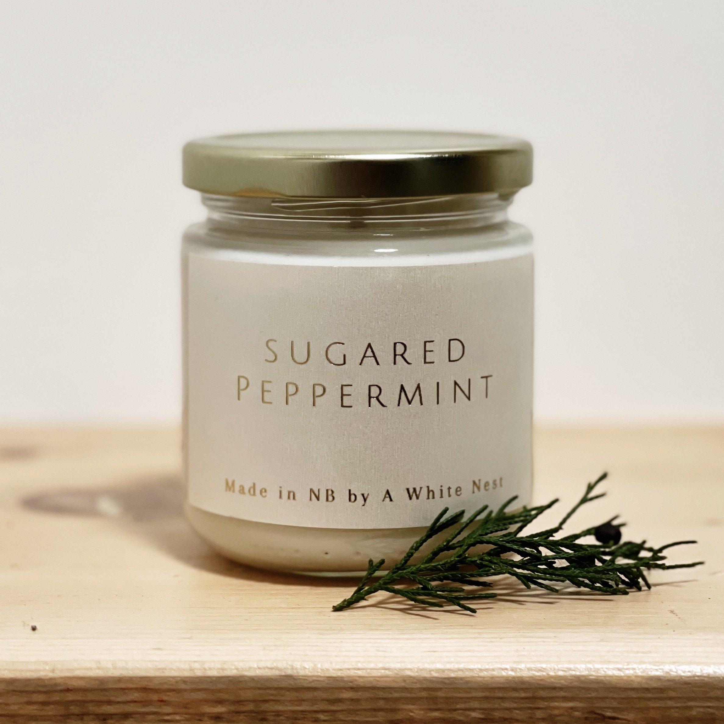 Sugared Peppermint Scented Candle - $20.00