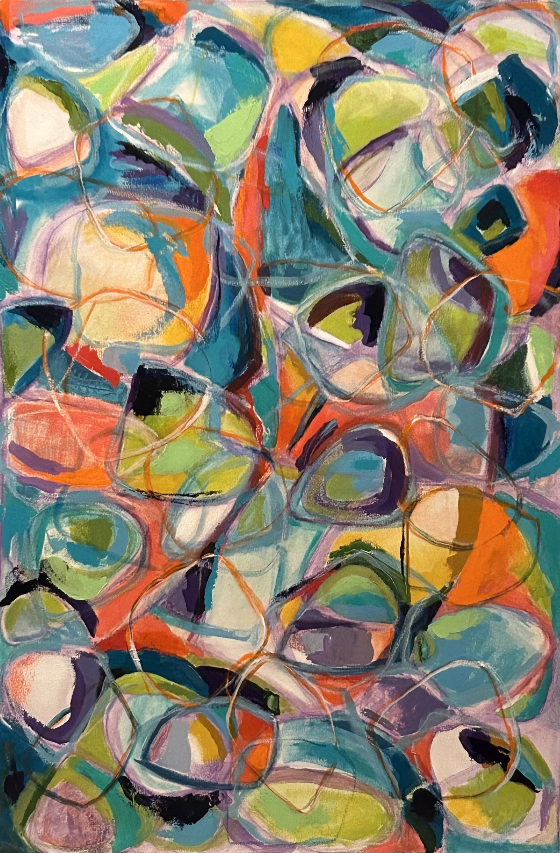It's All Good Acrylic on canvas
36x24