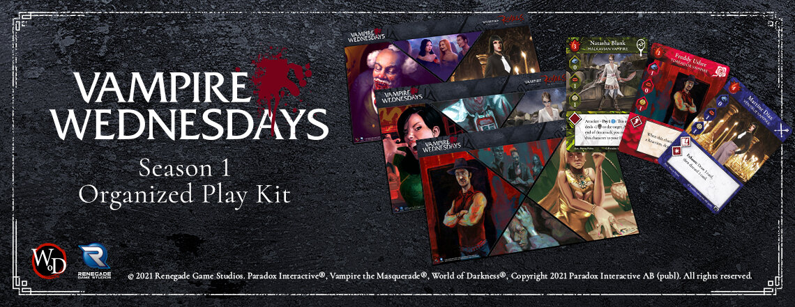 Announcing Vampire: The Masquerade Rivals Organized Play! — Vampire The  Masquerade - Rivals Expandable Card Game