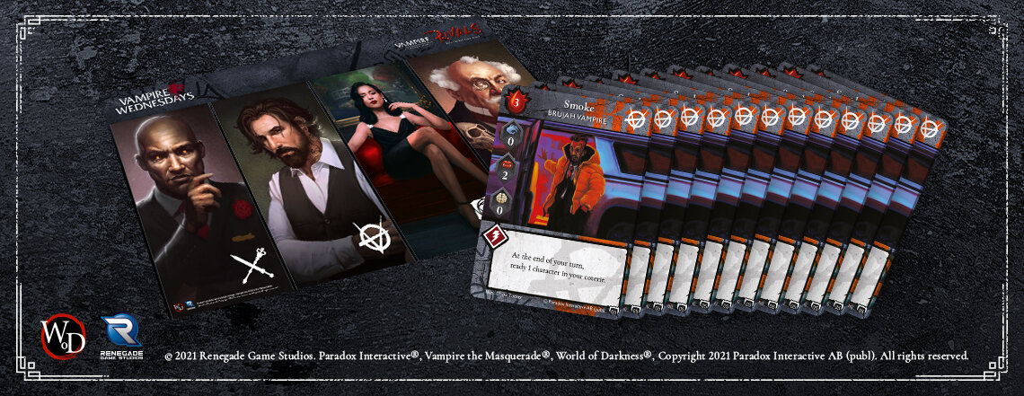 Vampire: The Masquerade Rivals Clan Clash Organized Play Kit