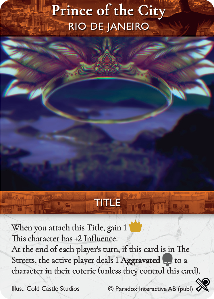Welcoming Trevor as Rivals Organized Play Manager! — Vampire The