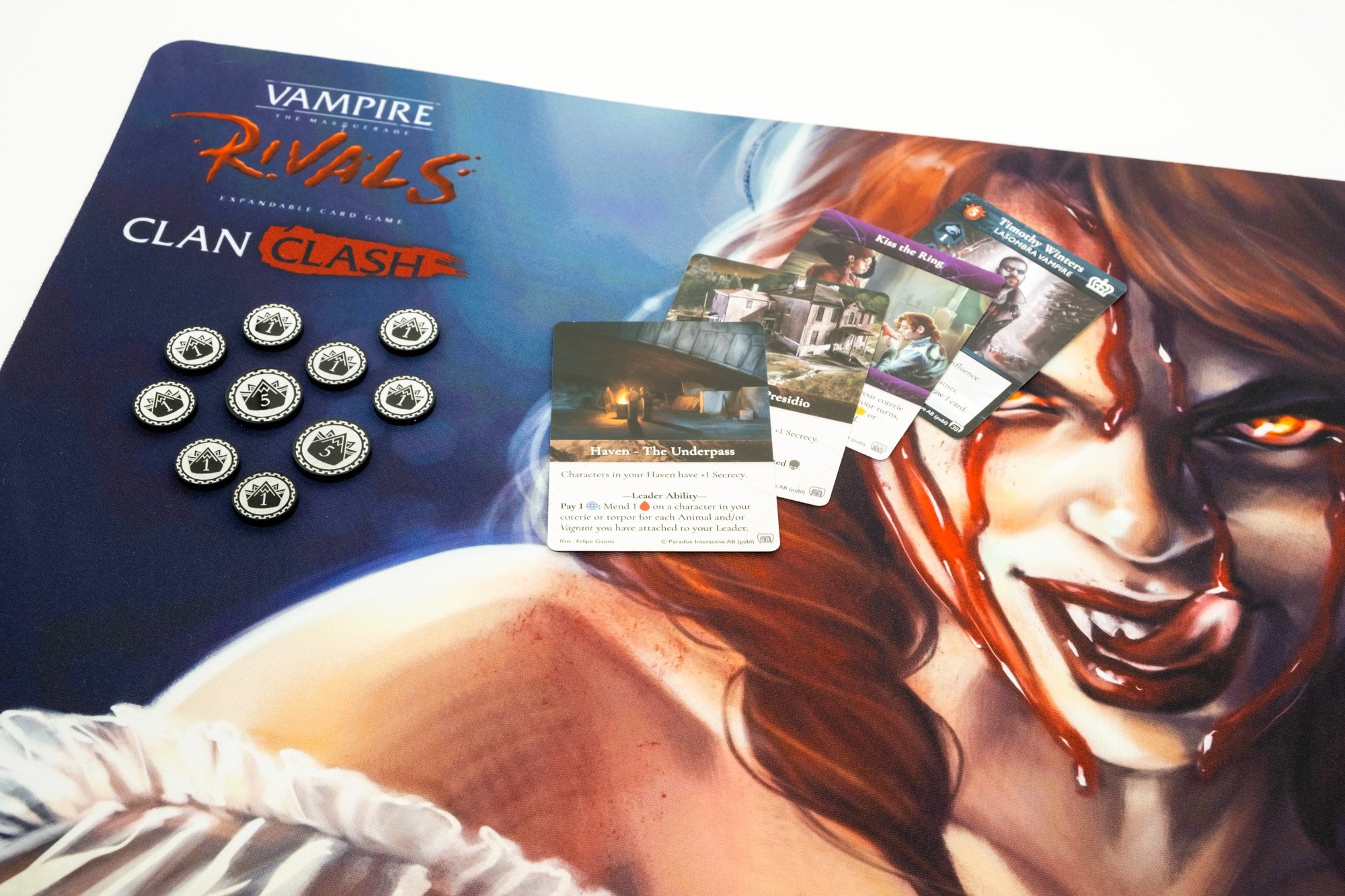 Vampire: The Masquerade Rivals Clan Clash Organized Play Kit