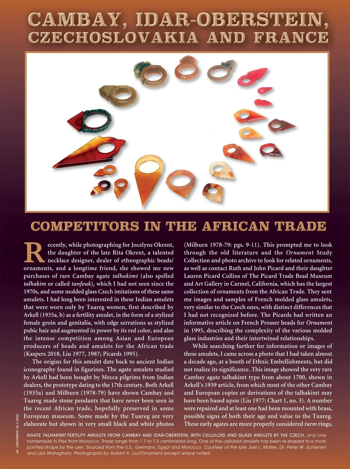 Cambay, Idar-Oberstein, Czechoslovakia and France Volume 46.3