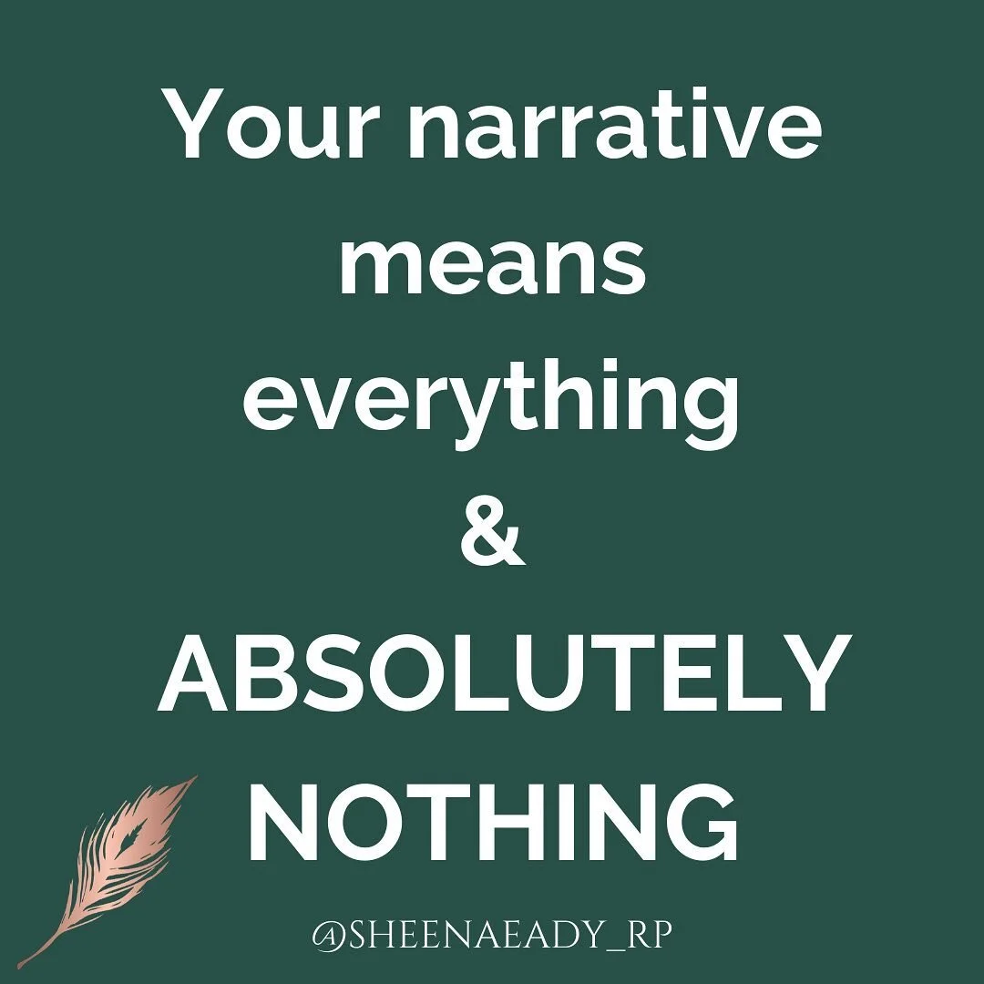 You have to stop MONSTERING 🧟&zwj;♀️ yourself.⁣
⁣
When we create a narrative in our mind about ourself or others, we form a story 📖 from our thoughts, feelings, and beliefs.⁣
⁣
In our narrative, we can create fictional monsters 🧟&zwj;♂️. ⁣
⁣
Think