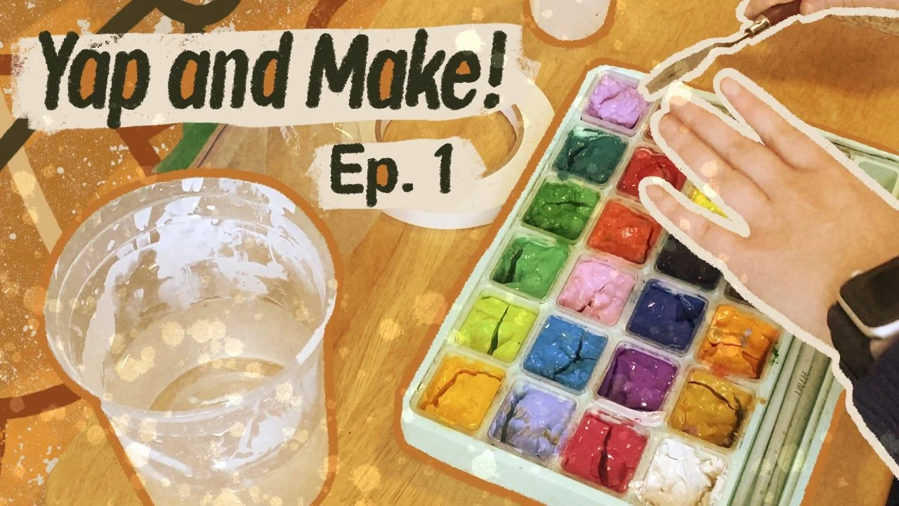 Yap and Make! Episode 1: Gouache Pet Portraits