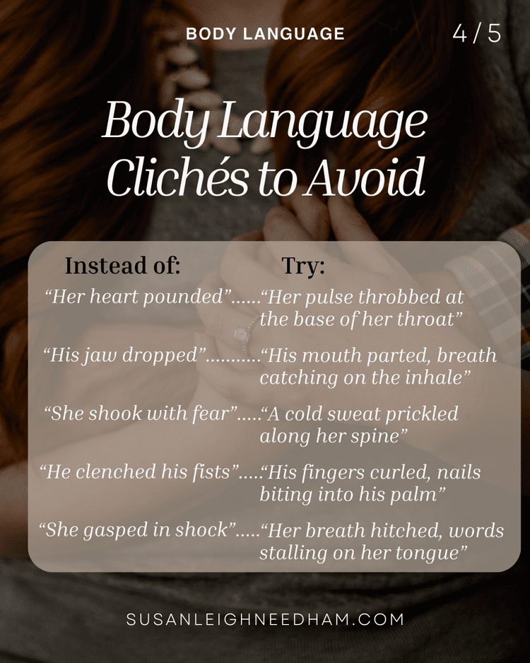 Engaging Body Text Body Language Writing to Keep Readers Hooked | Susan Leigh Needham