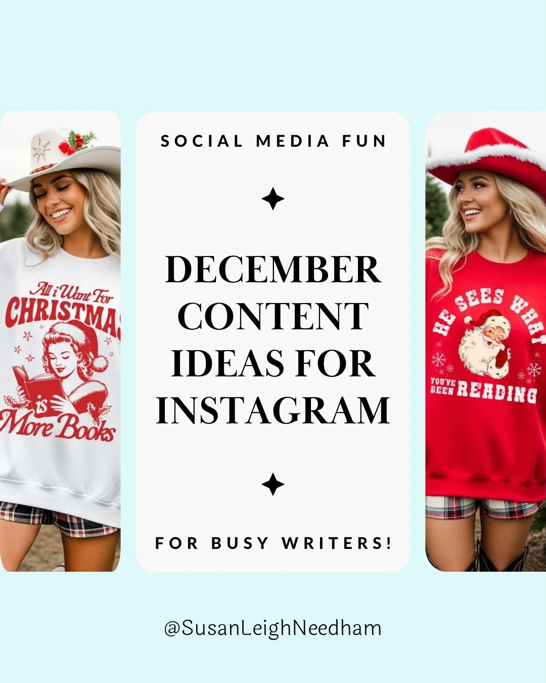 🥂Happy Holidays to all my writer friends!

🎁A whole month of post ideas AND a community of writer friends on Instagram!!

All are welcome to join the 𝑾𝒓𝒊𝒕𝒆𝒓 𝑭𝒓𝒊𝒆𝒏𝒅𝒔 𝑪𝒉𝒂𝒍𝒍𝒆𝒏𝒈𝒆. 

The goal of WFC (Writer Friends Challenge) is to