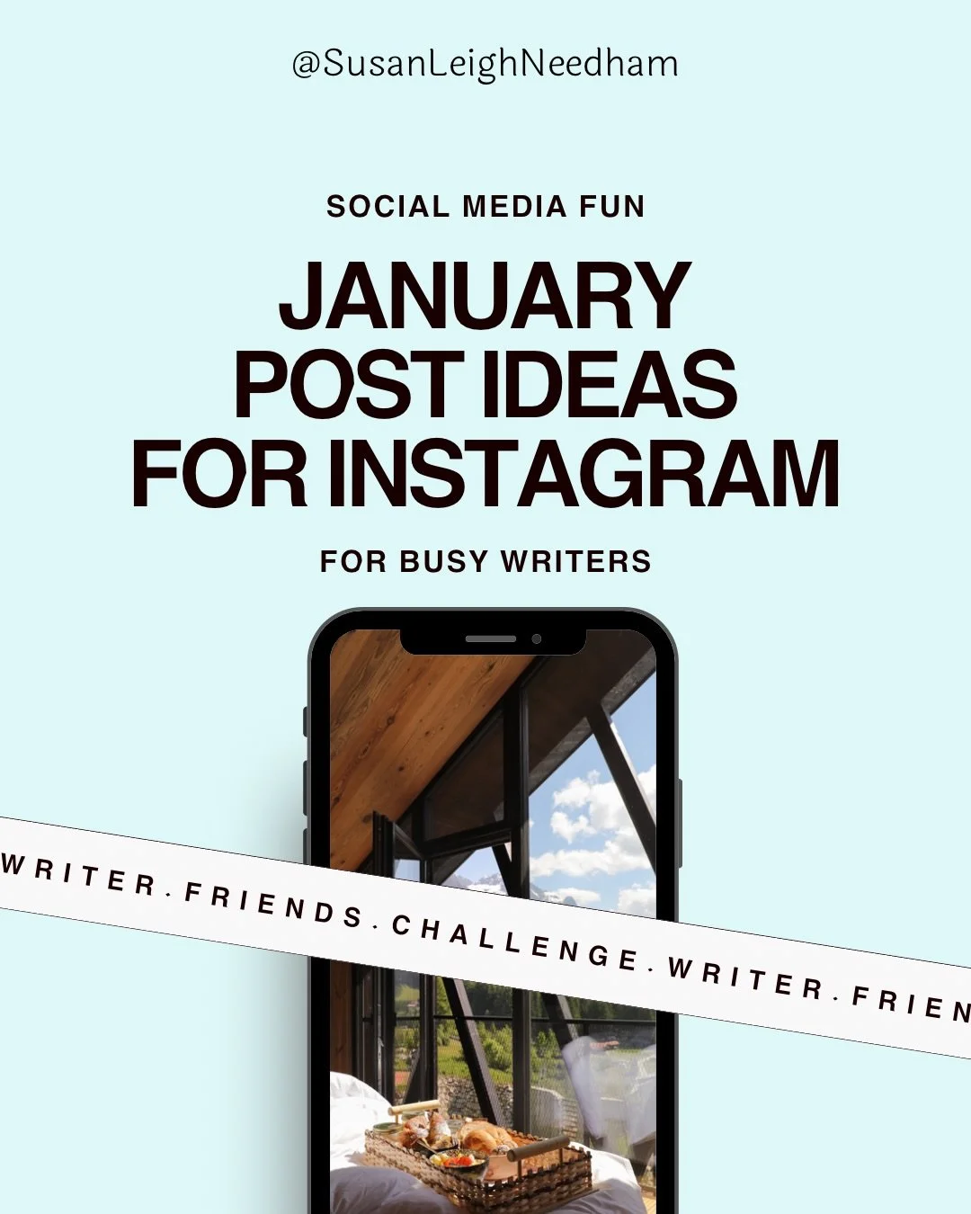 🥂Happy New Year to all my writer friends!

A whole month of post ideas AND a community of writer friends on Instagram!!

All are welcome to join the 𝑾𝒓𝒊𝒕𝒆𝒓 𝑭𝒓𝒊𝒆𝒏𝒅𝒔 𝑪𝒉𝒂𝒍𝒍𝒆𝒏𝒈𝒆. 

The goal of WFC (Writer Friends Challenge) is to h
